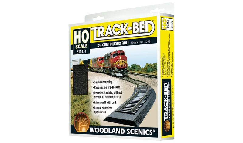 HO TRACKBED ROLL 24'