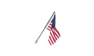 LARGE US FLAG - WALL MOUNT