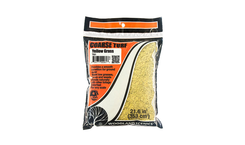 YELLOW GRASS COARSE TURF (BAG)