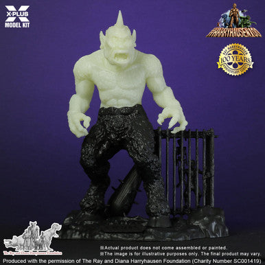 1/35 X-Plus Cyclops 7th Voyage of Sinbad GLOW Plastic Model