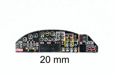 1/72 Yahu Models B-17G - Instrument Panel