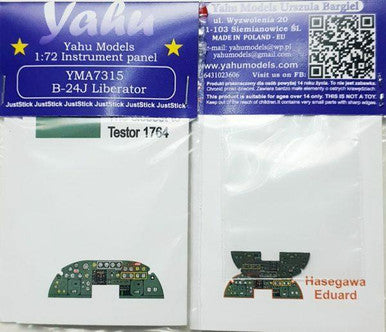 1/72 Yahu Models B-24J Liberator - Instrument Panel