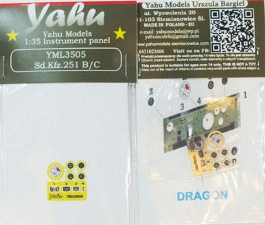 1/35 Yahu Models Sd.Kfz 251 - Instrument Panel