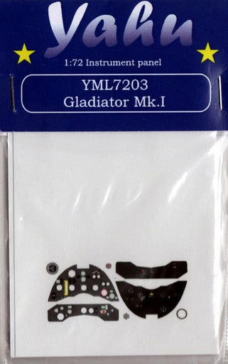 1/72 Yahu Models Gladiator Mk.I Instrument Panel