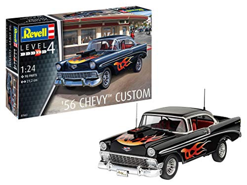 Revell 07663 1:24 '56 Chevy Custom Plastic Model Kit 1/24