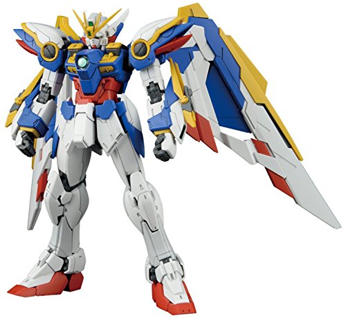 Bandai Hobby BAN203222  RG 1/144 #20 Wing Gundam Ver EW Gundam Wing Action Figure, Multicolor, 8"