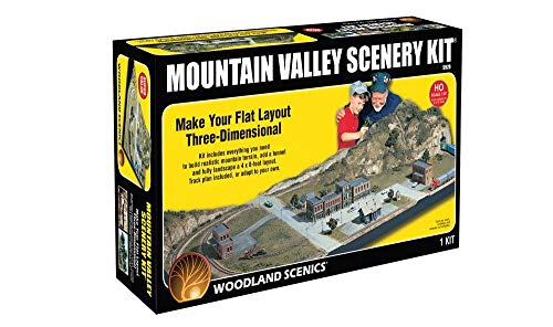 Mountain Valley Scenery Kit Woodland Scenics