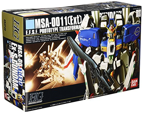 Bandai Hobby #29 MSA-0011 (Ext) Ex-S Gundam, Bandai HGUC Action Figure