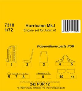 Hurricane Mk.I – Engine set 1/72