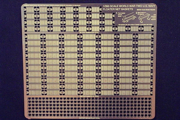 WW2 USN FLOATER NET BASKETS (70 large, 30 small)
