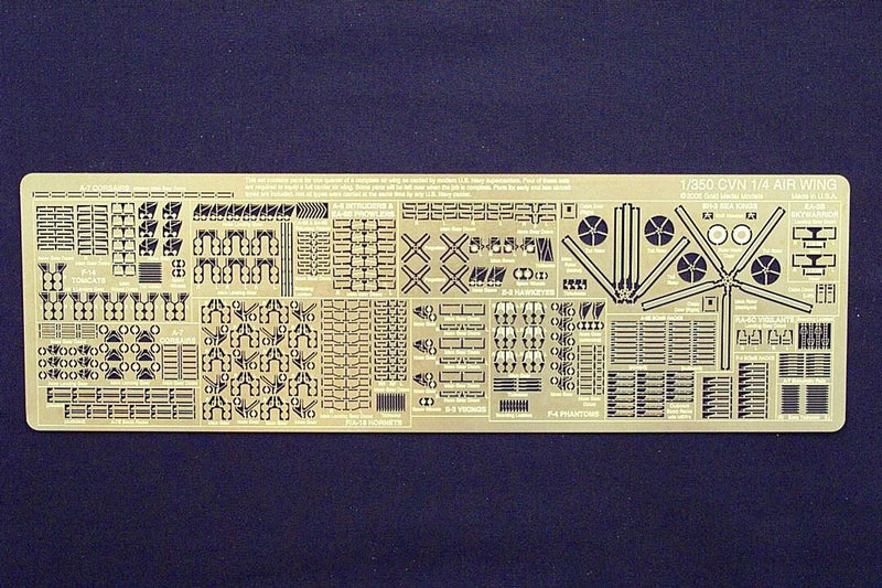 CVN 1/4 AIR WING DETAILS