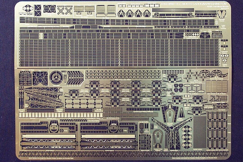 USS North Carolina Photo Etch Detail Set