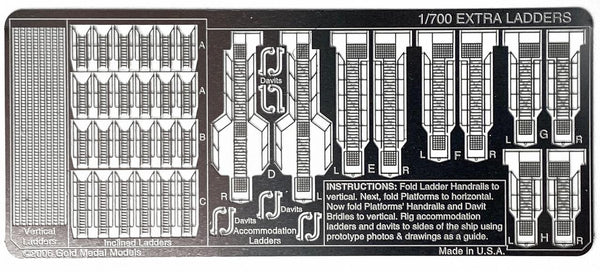 EXTRA LADDERS AND ACCOMMODATION LADDERS