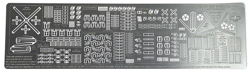 CVN 1/4 AIR WING DETAILS