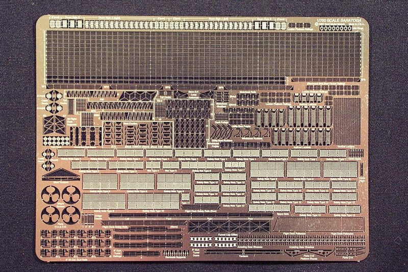 USS Saratoga Photo Etch Detail Up Set