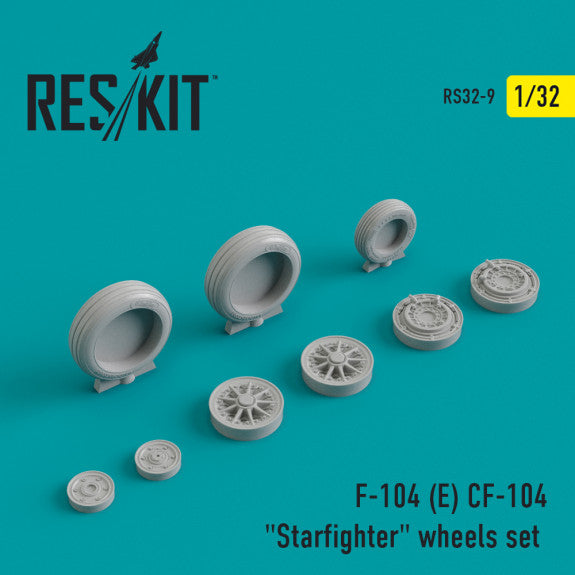 Reskit F-104 (E) CF-104 "Starfighter" wheels set