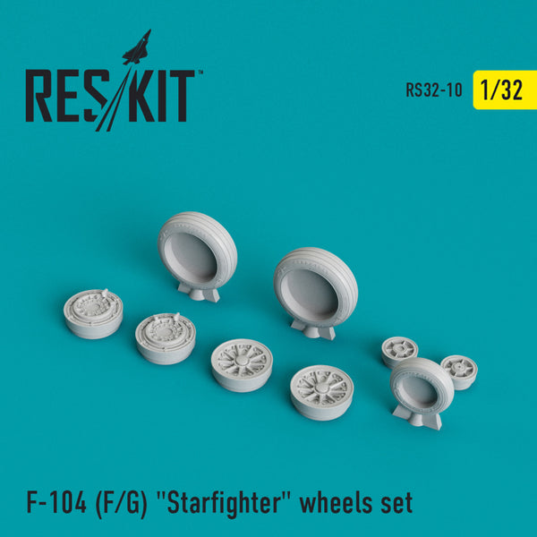 Reskit F-104 (F/G) "Starfighter" wheels set