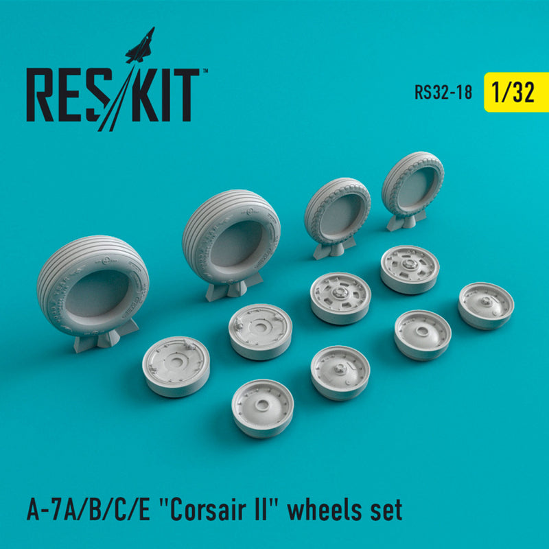 Reskit A-7 "Corsair II"A/B/C/E wheels set