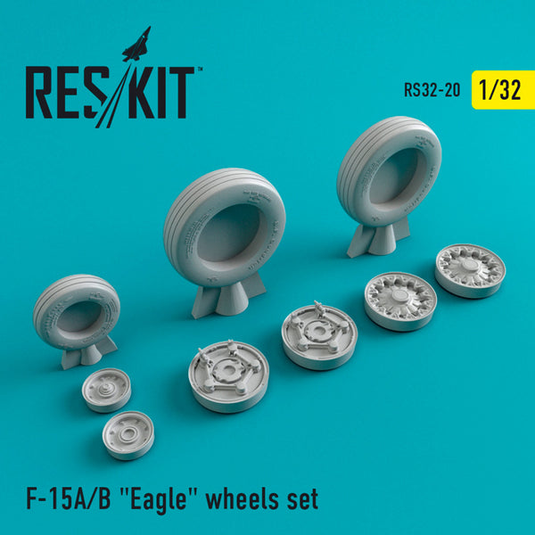 Reskit F-15 (A/B) "Eagle" wheels set (1/32)