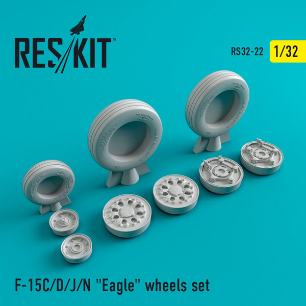 Reskit F-15 (C/D/J/N) "Eagle" wheels set (1/32)