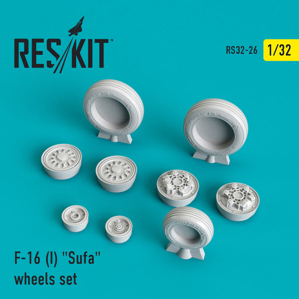 Reskit F-16 (I) "Sufa" wheels set (1/32)