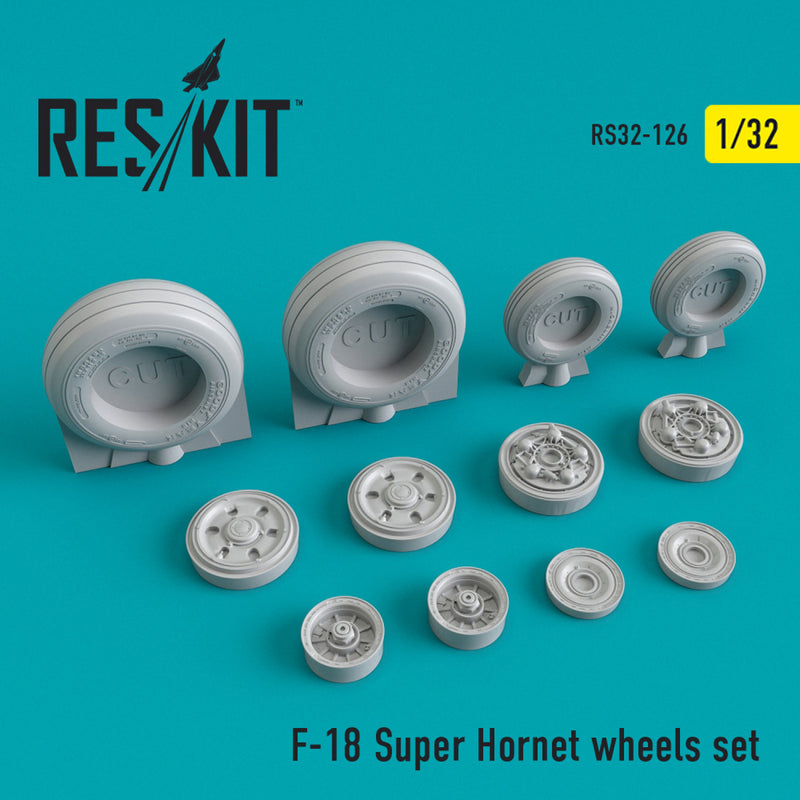 Reskit F-18 Super Hornet wheels set (1/32)