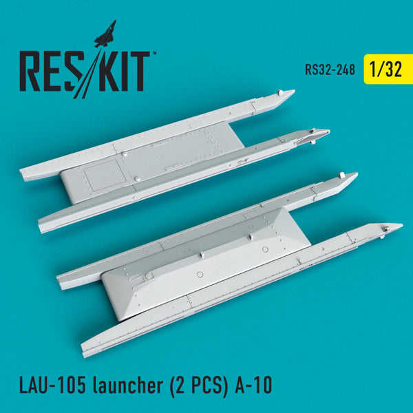 Reskit LAU- 105 launcher (2 PCS) A-10 (1/32)