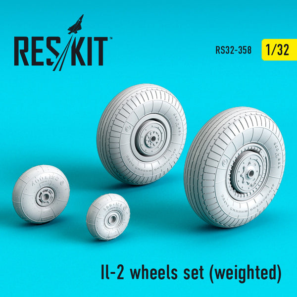 Reskit Il-2 wheels set (weighted)