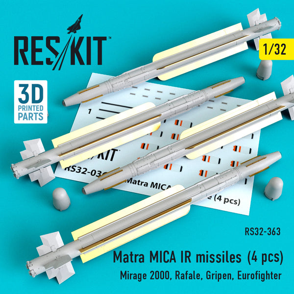 Reskit Matra MICA IR missiles (4 pcs)