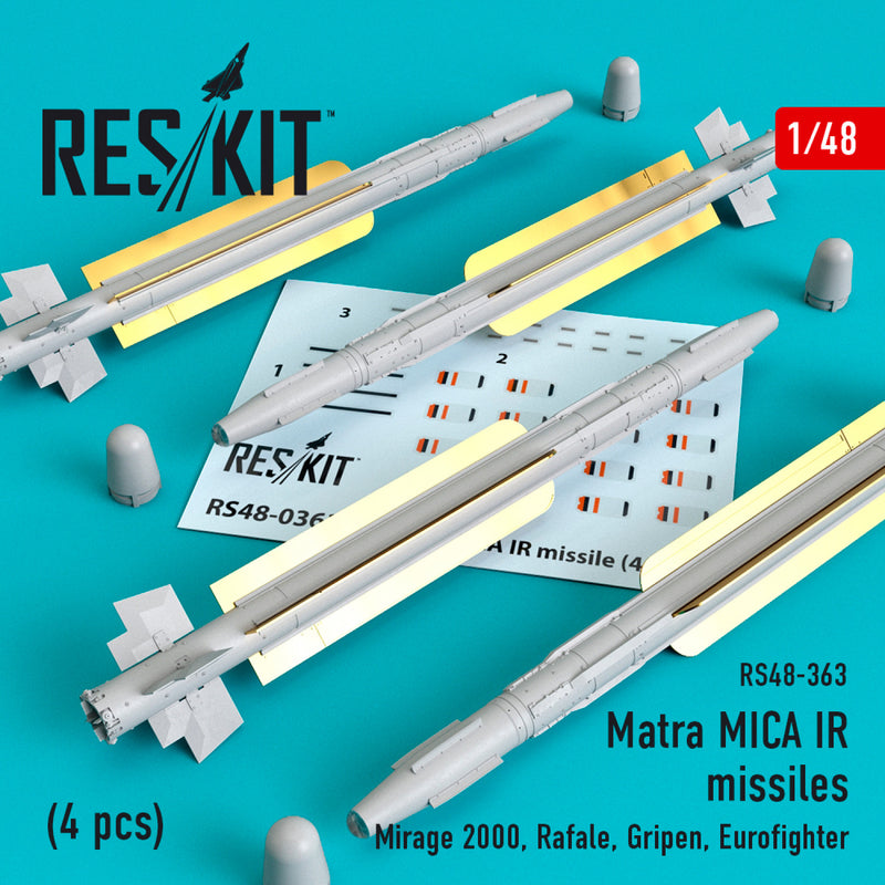 Reskit Matra MICA IR missiles (4 pcs)