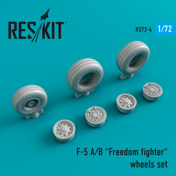 Reskit Northrop F-5 A/B "Freedom fighter" wheels set (1/72)