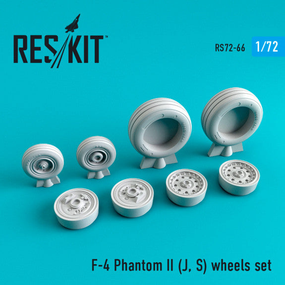 Reskit F-4 Phantom II (J, S) wheels set (1/72)