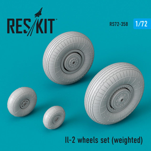 Reskit Il-2 wheels set (weighted)