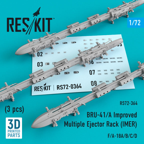 Reskit BRU-41/A Improved Multiple Ejector Rack (IMER) (3 pcs)