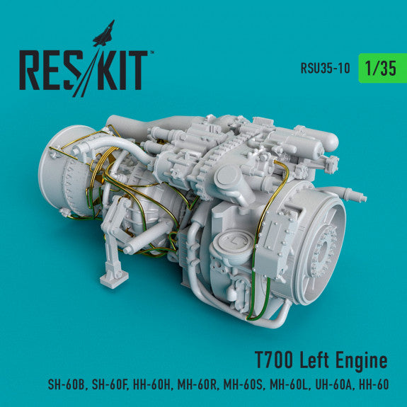 Reskit T700 Left Engine (1/35)