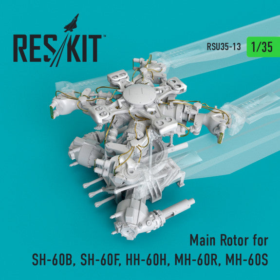 Reskit Main Rotor for SH-60B, SH-60F, HH-60H, MH-60R, MH-60S (1/35)