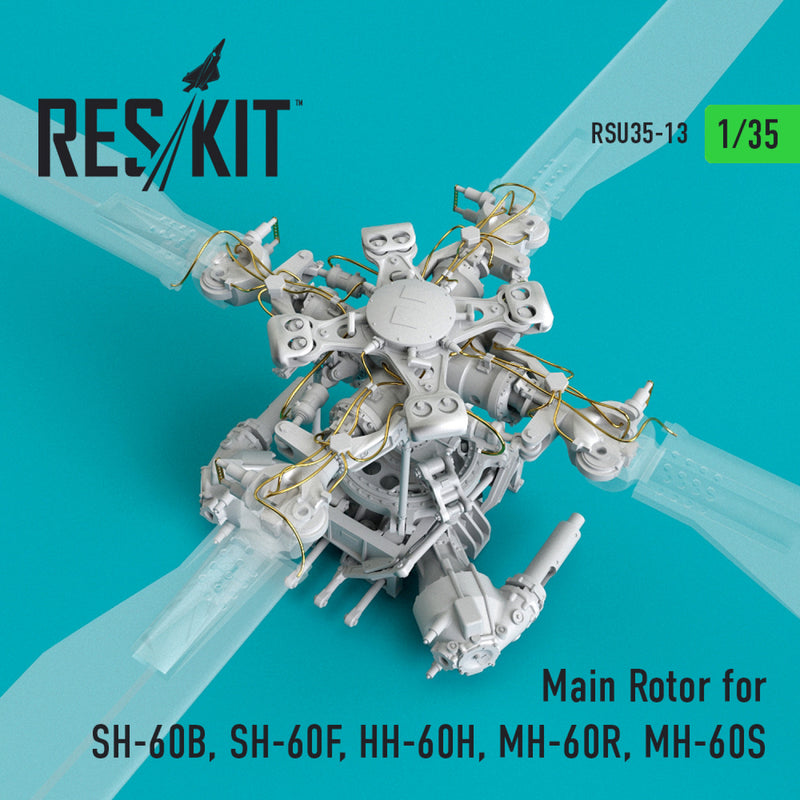 Reskit Main Rotor for SH-60B, SH-60F, HH-60H, MH-60R, MH-60S (1/35)