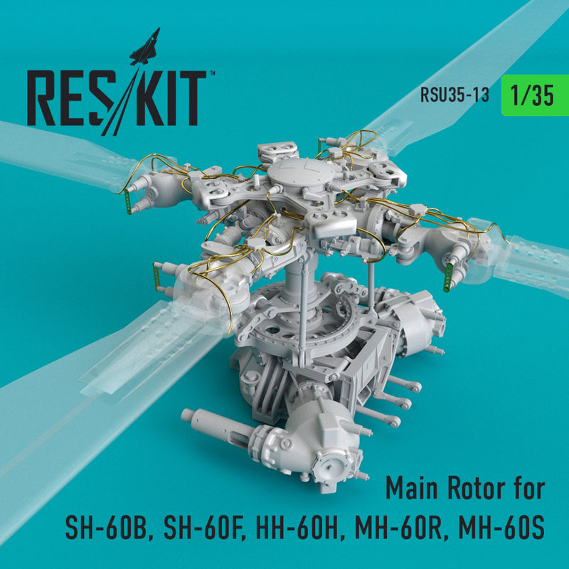 Reskit Main Rotor for SH-60B, SH-60F, HH-60H, MH-60R, MH-60S (1/35)