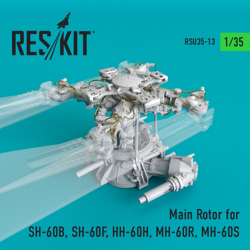 Reskit Main Rotor for SH-60B, SH-60F, HH-60H, MH-60R, MH-60S (1/35)