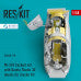 Reskit Mi-24V Cockpit set with Quinta Studio 3D decals for Zvezda Kit (1/48)