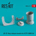 Reskit UH-1D Huey  exhaust nozzles for  KITTY HAWK Kit (1/48)