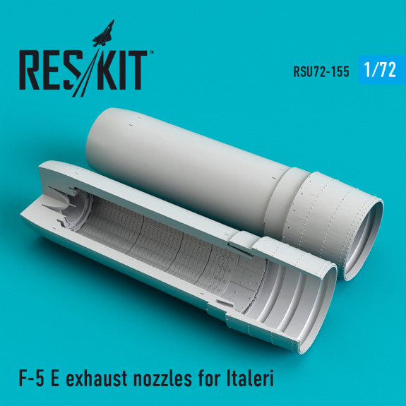 Reskit F-5 E exhaust nozzles for Italeri (1/72)